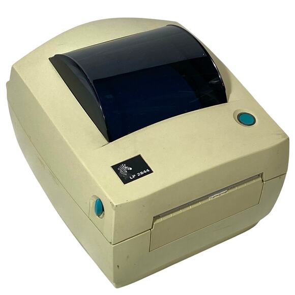 Zebra LP2844 Direct Thermal Label Printer 2003 Shipping Cables 2844-20300-001 - Picture 1 of 8